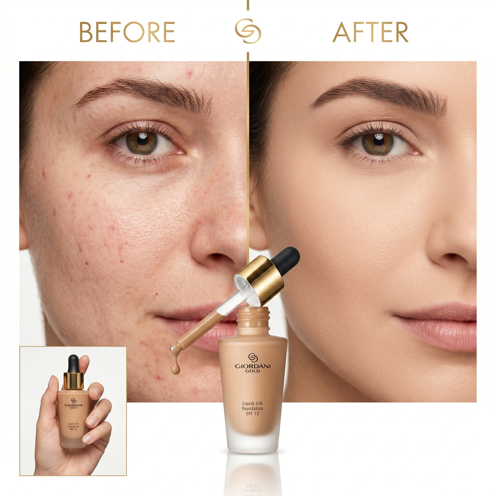 Giordani Gold Liquid Silk Foundation SPF 12
